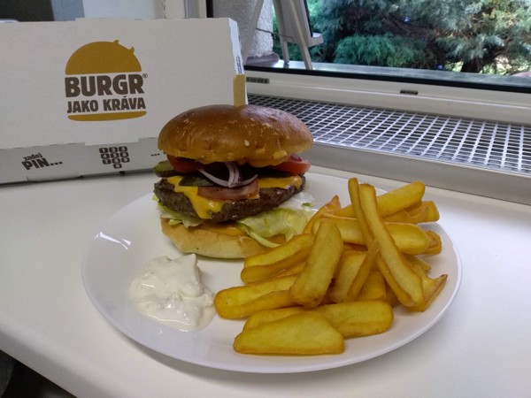 Náš farmářský burger